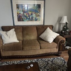 Traditional Couch And Loveseat 