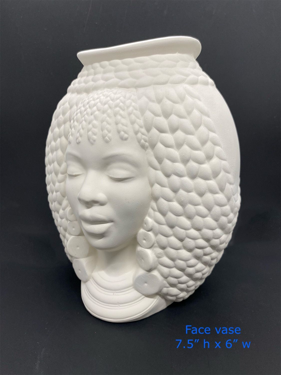 Ready to Paint Ceramic Vase