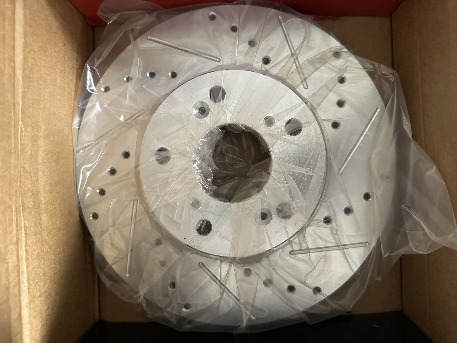 A Premium Cross Drilled and Slotted Rotors For Acura 53005 (GKG) BRS31479i