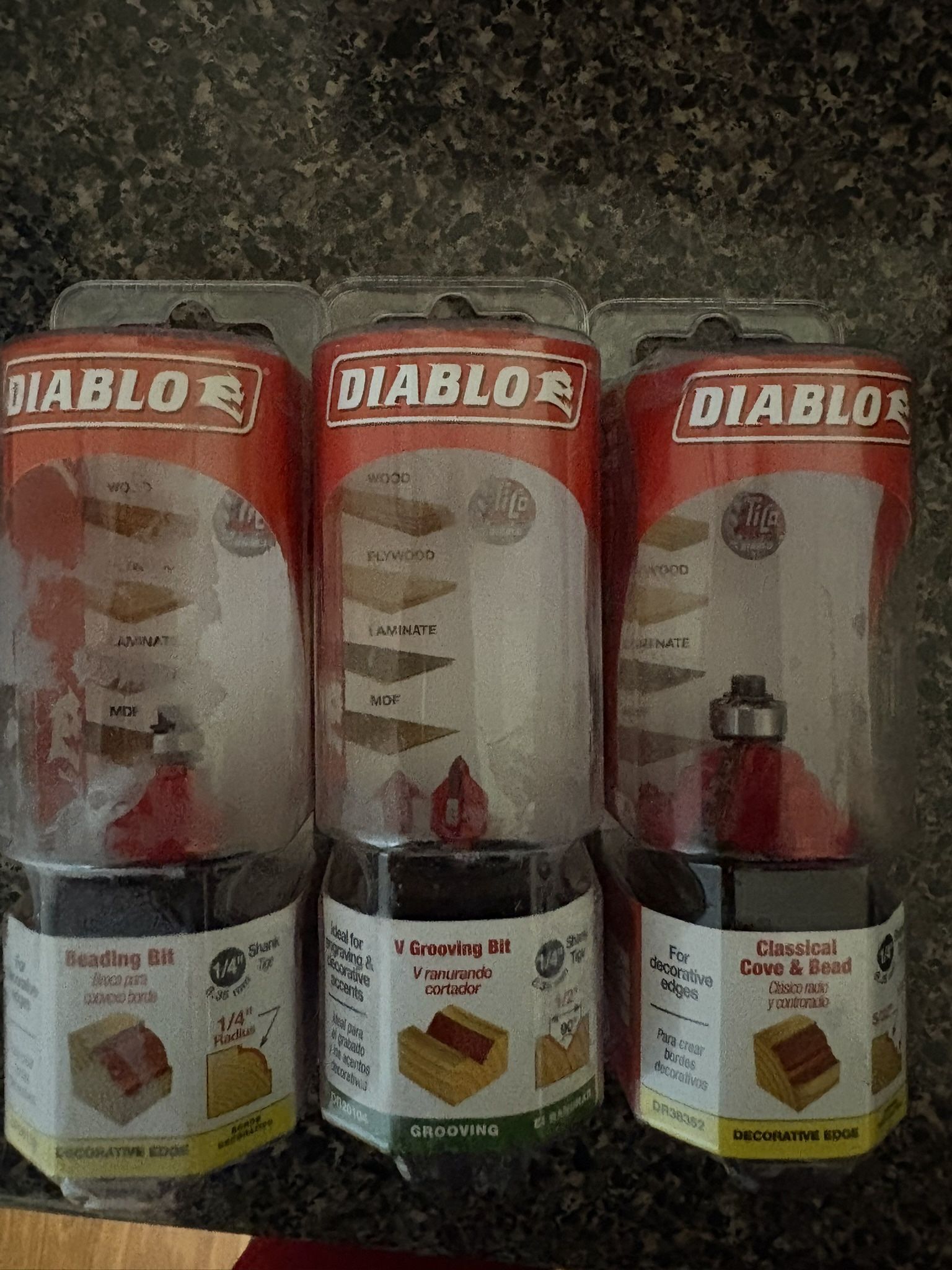 Diablo Wood Cutting Tools