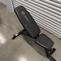 Marcy adjustable workout bench