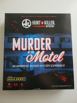 Hunt a Killer Mystery: Murder at the Motel Board Game
