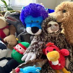 A Huge Pile Of Plush Toys