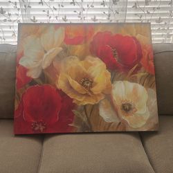 Flower Canvas Painting