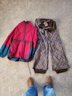 New Snowboard Gear Burton Pants Sixe Large Coat Xl
