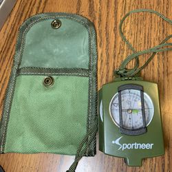 Sportneer Military Lensatic Sighting Compass with Carrying Bag