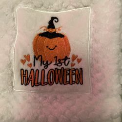 My first Halloween blanket plushy