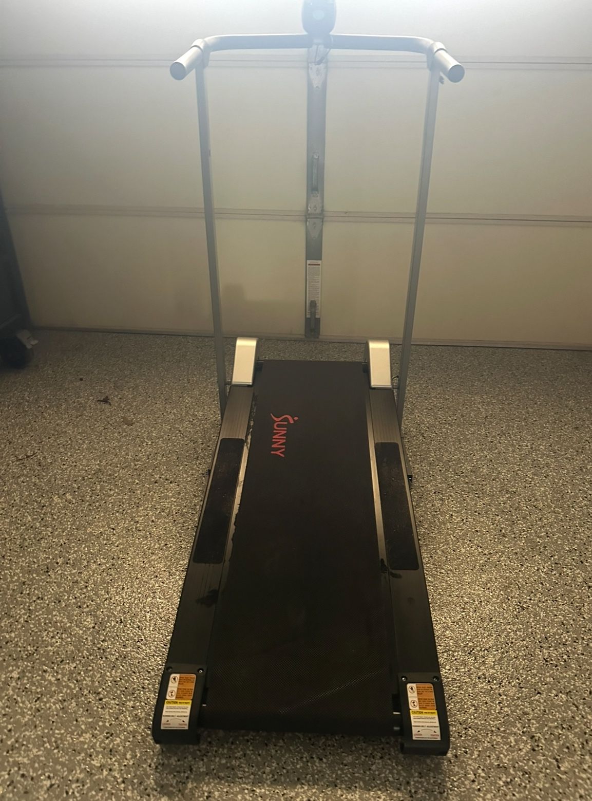 Sunny Health & Fitness Compact & Foldable Treadmill