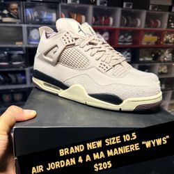 DS Jordan 4 A Ma Maniere “WYWS “ Size 10.5M