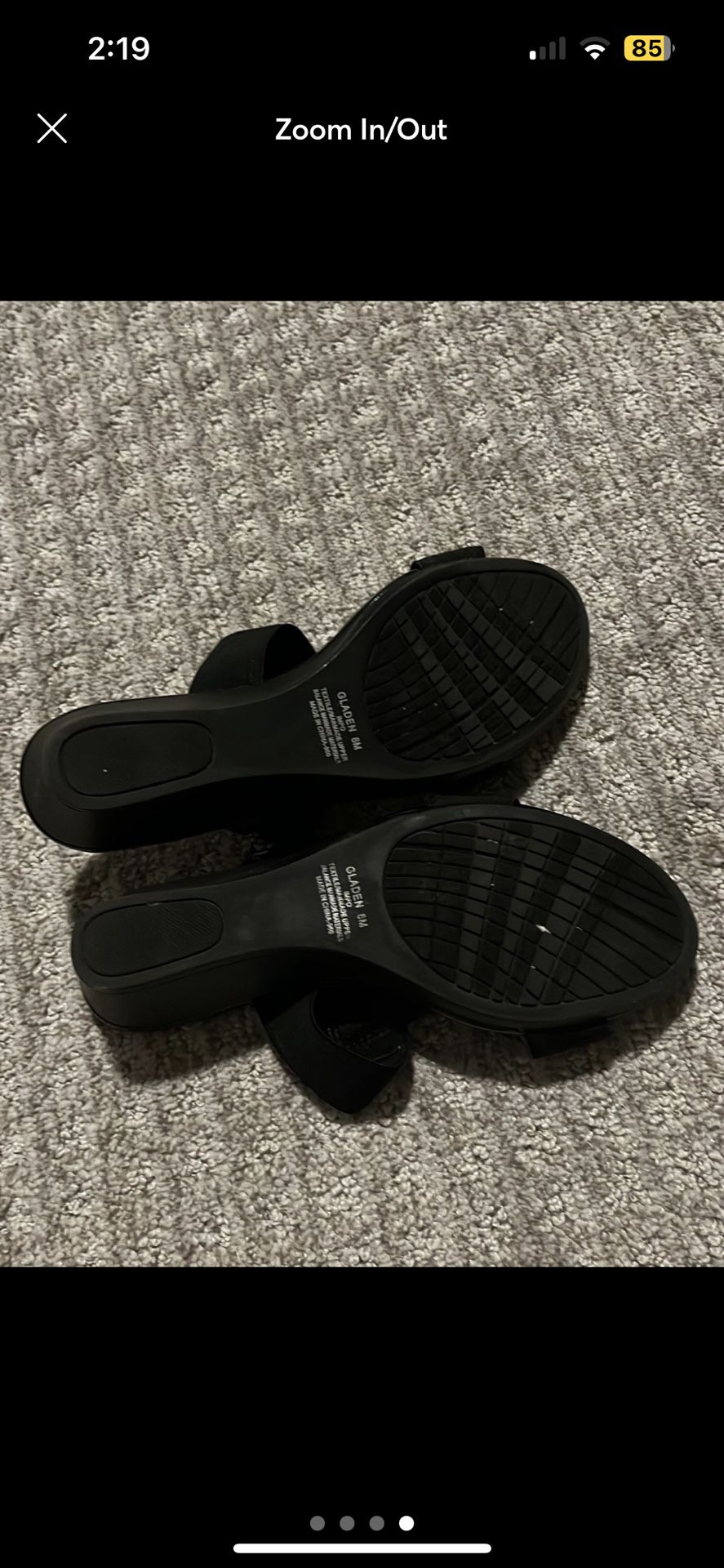 Impo Flex Black Sandal Footwear Women Size 8 for Sale in Rancho ...
