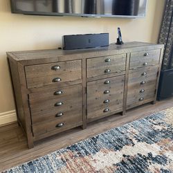 Entertainment Center TV Stand Storage Console