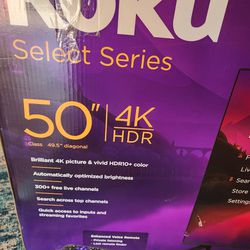 TV ROKU SMART 50".