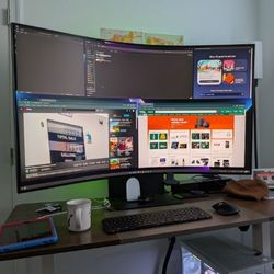 Samsung Odyssey Ark 55-Inch Gaming Monitor 