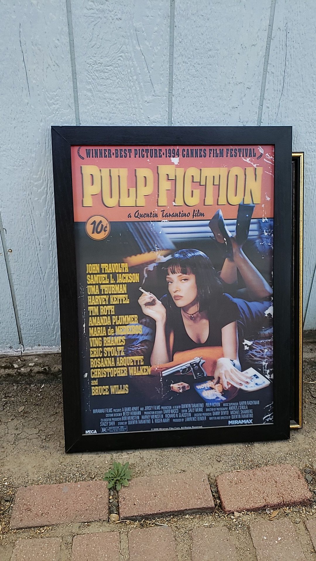 Pulp Fiction Framed poster