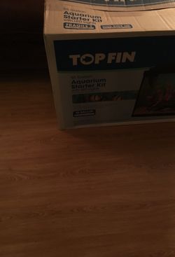 Top fin 55 gallons tank was never set up