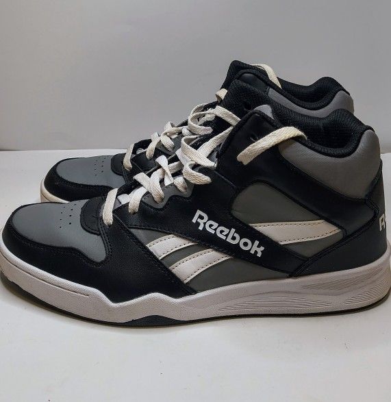 Reebok Royal BB4500 HI2 Sneakers Size 10.5 - Black/Grey/White