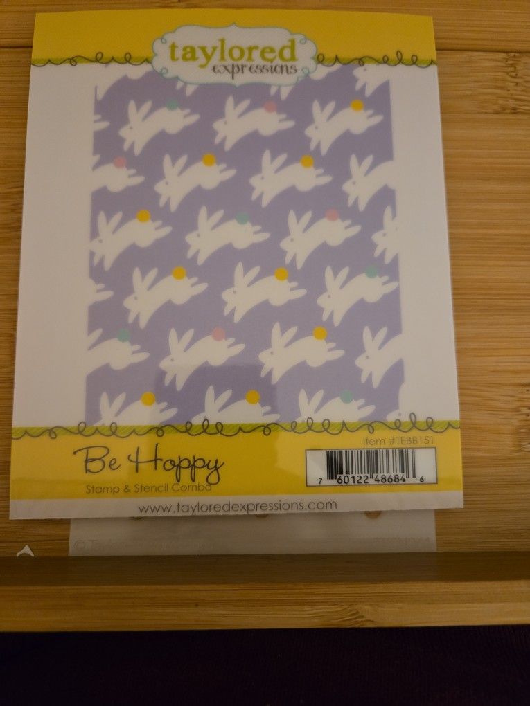 Taylored Expressions  Bee Hoppy Stamp and Stencil