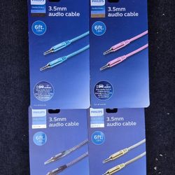 6 FT Audio Cables