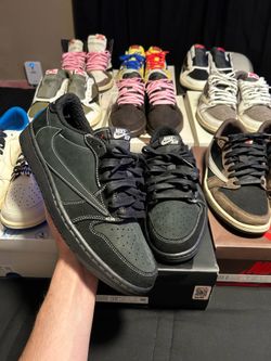 Travis Scott 1 Low “Black Phantom”