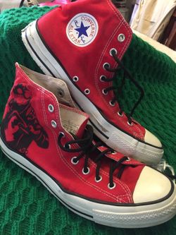 All Star red converse sz 11