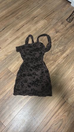 Woman’s Velvet Mini Dress