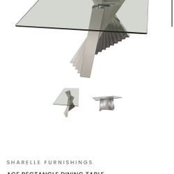 2k Rectangle Glass Dining Room Table For 150