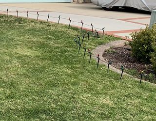 Christmas Light Yard Stakes, 12” inch (bundle of 100)