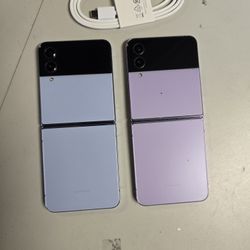 Samsung Galaxy Zflip 4 At&t 256 Gb Factory Unlocked For All Carriers Including MetroPCS Lycamobile Simple Mobile 