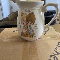 Precious Moments Pitcher
