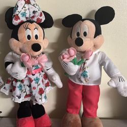 Spring And Valentine Mickey And Minnie Disney