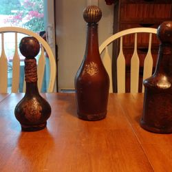 Leather Bottles