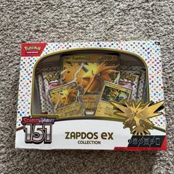 Pokemon Zapdos Ex Box 