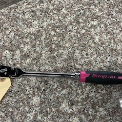 Snap-on FHLF100 3/8" Drive Cynergy Soft Grip Long Handle Flex-Head Ratchet