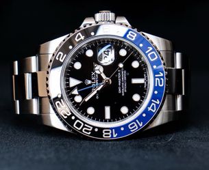 Rolex gmt Batman watch