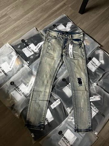 Purple Jeans Size 32