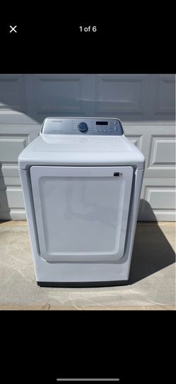 Samsung 7.4 cu. ft. ELECTRIC Dryer with Sensor Dry and 10 Drying Cycles