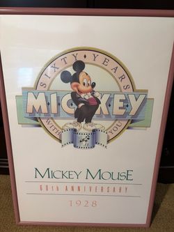 Limited Edition Mickey Mouse Poster