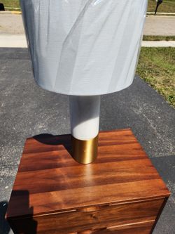 Solid Marble Table Lamp