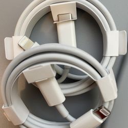 USB-C to Lightning Cable NEW 2X PACK