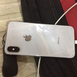 Apple iPhone X - 64GB - Silver- (Unlocked) A1865 (CDMA + GSM)