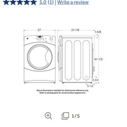 ASAP! GE 7.0 Cu. Ft. Super Capacity Dryer