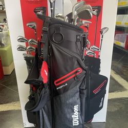NEW WILSON MENS 11-PIECE PROFILE COMPLETE STAND 