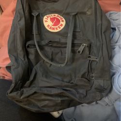 Grey Fjallraven Kankem Backpack