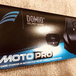 MotoPro Helmet Audio + Communication System