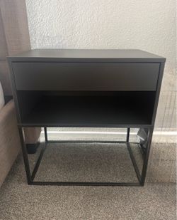 Two Black IKEA Night Stands Great Condition