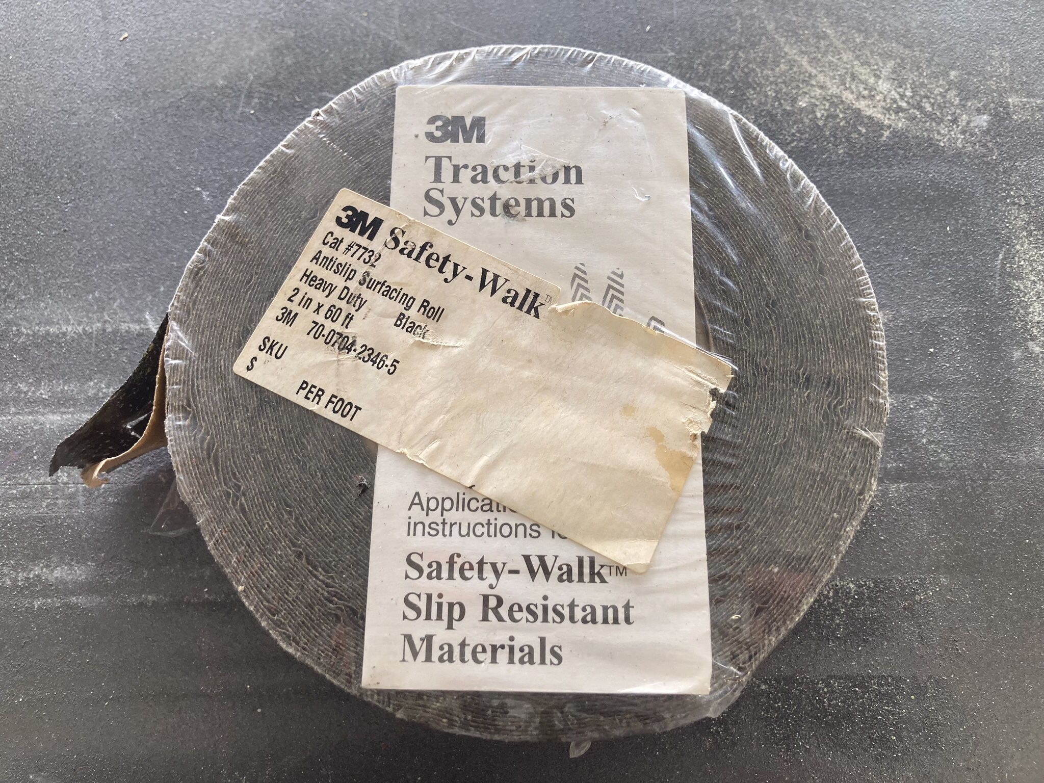 3M Safety-Walk Antislip Surfacing Roll ( 2” x 60 ft) - Just Cleaning out my Garage and Sorting Through Tools & Stuff