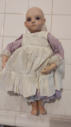 Ceramic doll