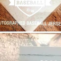 Rare*** Hit  Parade  2020 Autographed Baseball Jersey 