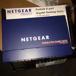 Netgear 8 port gigabit switch
