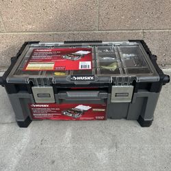 Husky 22 in Cantilever Pro Tool Box with  and parts